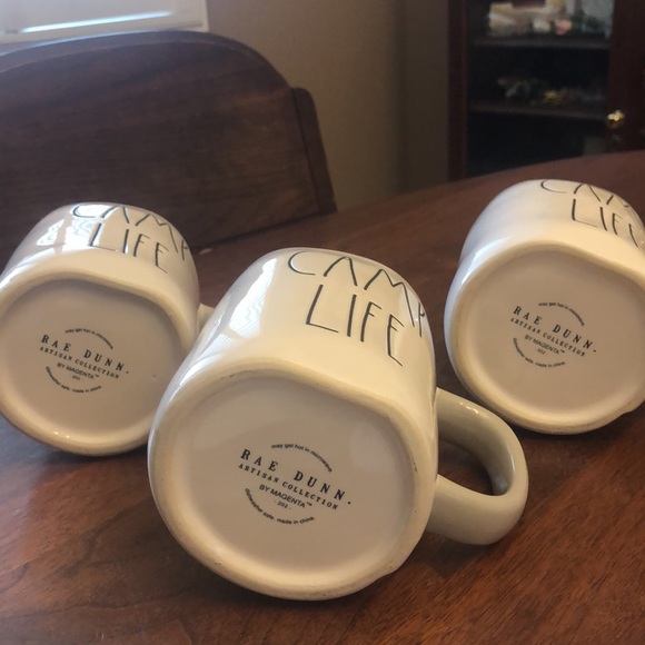 COPY - NEW Rae Dunn Camp Life Mug w/tent inside (1 qty) - Picture 3 of 4